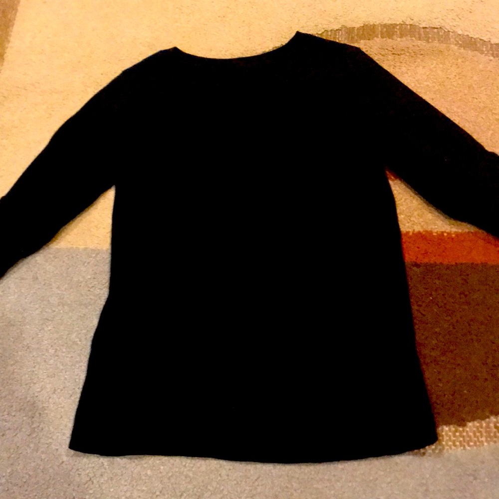 Plan black tee